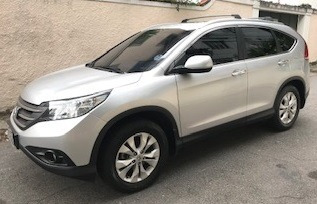 Cr-v Prata Exl 4x4 Automática Ano 2012/2012
