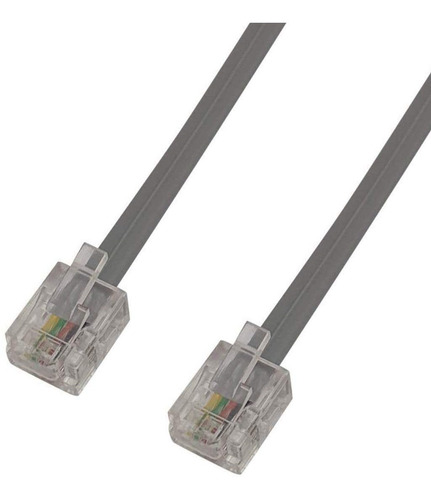Neortx Cable De Extensión De Cable De Teléfono Rj11 Un Rj11,