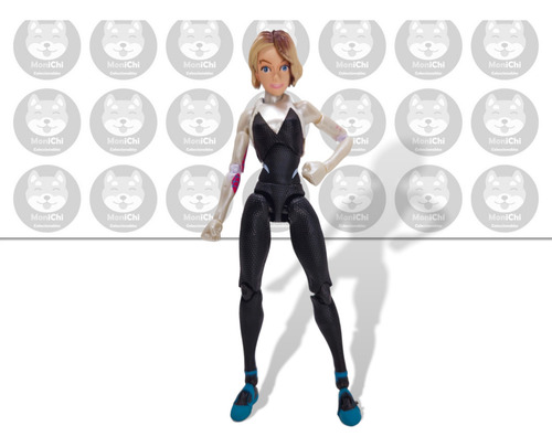 Spider Gwen Across Spiderman Sv Action Dx Multiveso Figura (Usado)