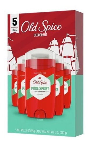 Old Spice Desodorante 5 Und