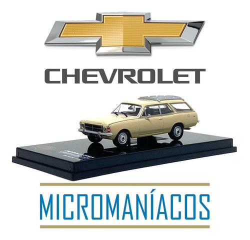 Chevrolet Opala Caravan Luxo 75 Br Classics - Frete Grátis