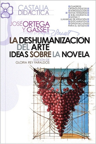Deshumanizacion Del Arte, La. Ideas Sobre La Novela - José O