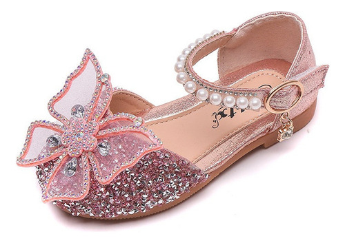 Sandalias Diamantes De Imitación Niña, Zapatos De Princesa