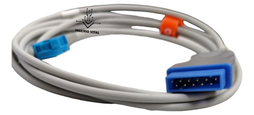 Cable Adaptador Spo2 Comp. Datex-ohmeda, 2.4 M