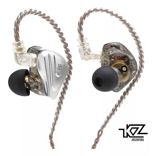 Auriculares híbridos in-ear KZ ZSX Terminator de alta fidelidad. 5  controladores de armadura balanceada +