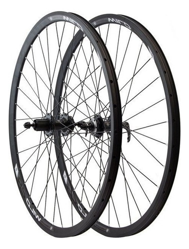 Roda Mtb Aro 29er Absolute Wild Cassete 8/12v Disco Bike 32f Cor Preto