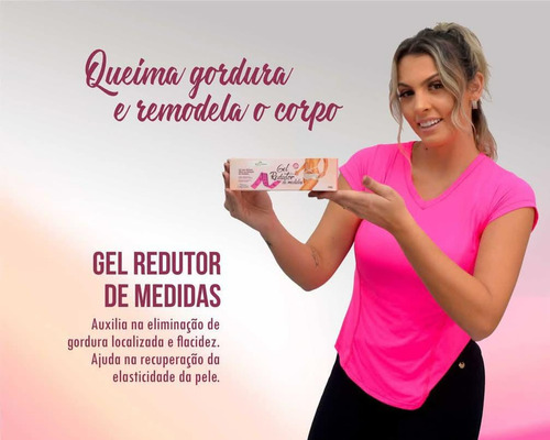 Seca Barriga Creme Anti Estrias Queima Gordura 200g Gel Lipo Eficaz Na Redução De Medidas