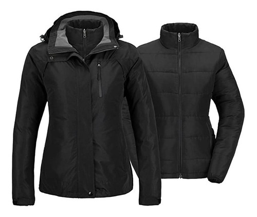 Chamarra Dama Doble Capa Ultra Termica Nordica Nieve Frio Xt