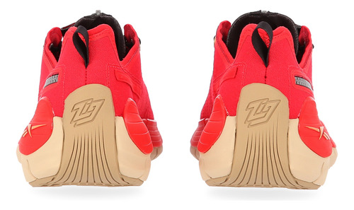 Imagen 3 de 6 de Zapatillas Reebok Zig Kinetica Ii En Rojo | Dexter