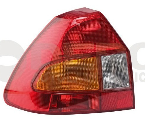 Calavera Ford Fiesta 2001 - 2003 Izq Ambar/blanco/rojo Qwe