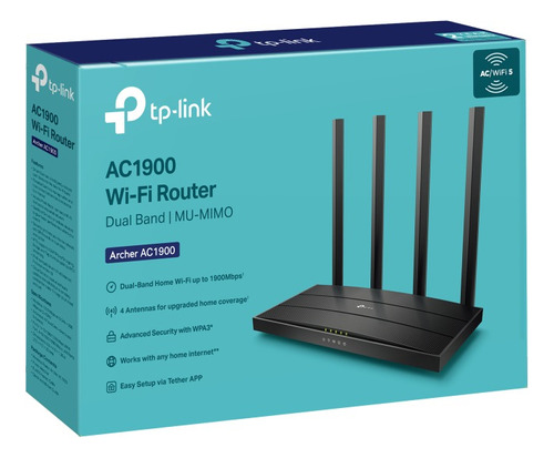 Tp-link Ac1900 Smart Wifi Router  - Router Inalámbrico