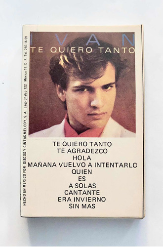 Ivan Cassette Te Quiero Tanto