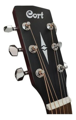 Violão Eletroacústico Cort Af510me Op Af-510me Op Aço 6c