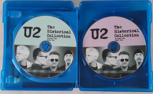 Bluray Duplo U2 The Collection Legendado Vol 1 Frete Grátis
