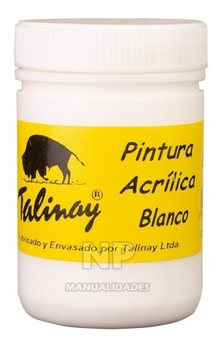 Pintura Acrílica Blanca 100 Ml.