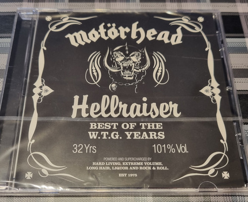 Motorhead - Hellraiser - Best Years - Cd Importado News