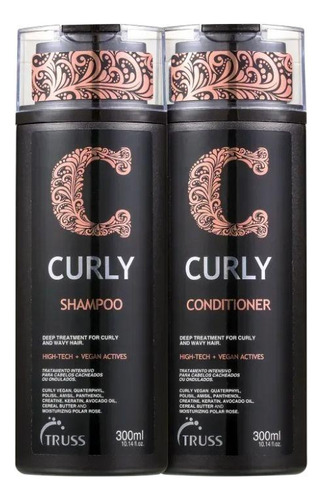 Kit Truss Curly Duplo - Shampoo E Condicionador 300ml