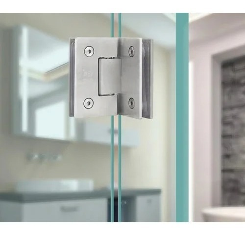 Dobradiça 1010 Inox 180° Porta E Box Vid/vid Gv48 Polida
