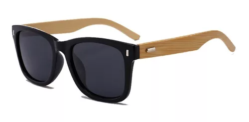 Lentes Gafas de Sol Polarizadas Hombres Vintage de Bambú Moda Sunglass – Te  Quiero Fashion