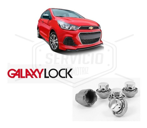 Gorila - Birlos Seguridad Chevrolet Spark Todas Las Versione