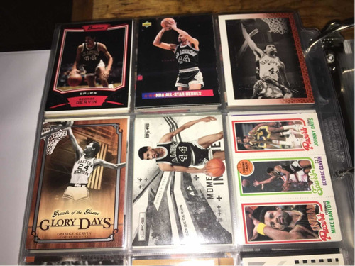 Colección George Gervin Incluye Game Jersey, Autografo Spurs (Usado)