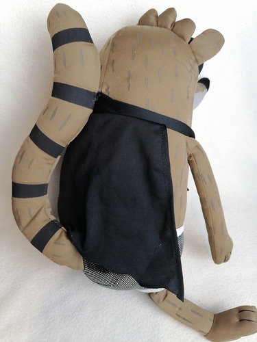 Peluche Original Rigby Un Show Mas Cartoon Network Habla 43. (Usado)