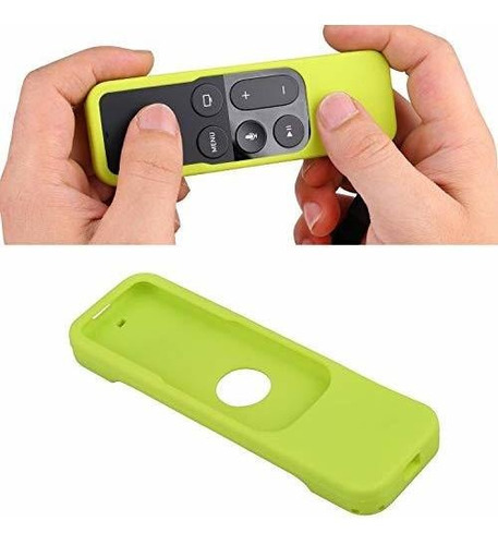 Pinowu - Carcasa De Silicona Para Mando A Distancia Apple