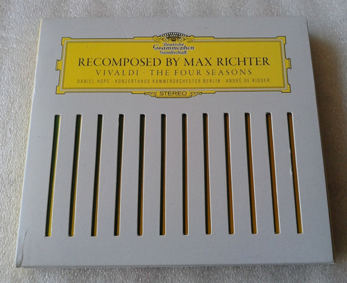 Max Richter Recomposed Vivaldi The Four Seasons Cd/dvd Digip