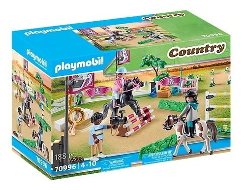 Figura Playmobil Country Torneo De Equitación 188 Piezas 3
