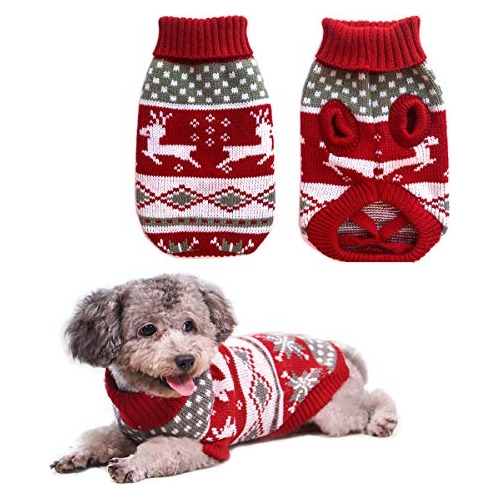 Vehomy - Suéteres De Navidad Para Perro, Ropa De Invierno De