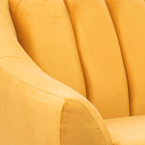 Love Seat Rosie Mostaza Këssa Muebles