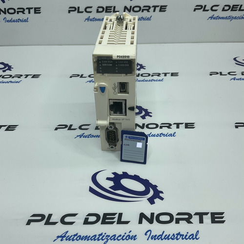 Schneider Electric Bmxp342010 Cpu 340-20 Mod Bus Canopen 24 (Usado)