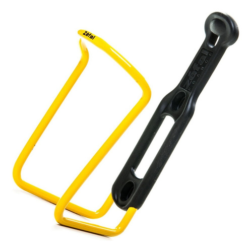 Suporte Garrafa Squeeze Caramanhola Zefal Alumínio/nylon Cor Amarelo