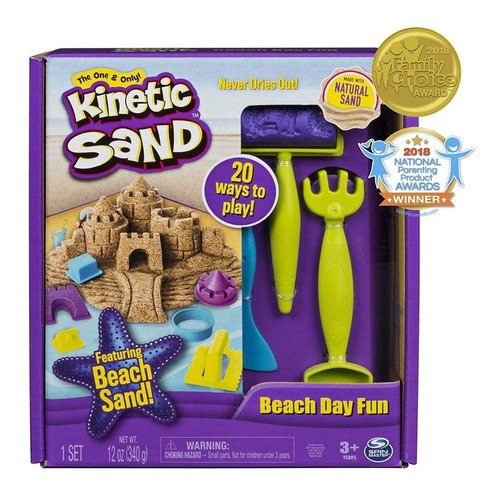 Juego Kinetic Sand  Masa No Se Seca Dinosaurios Fossil Dino