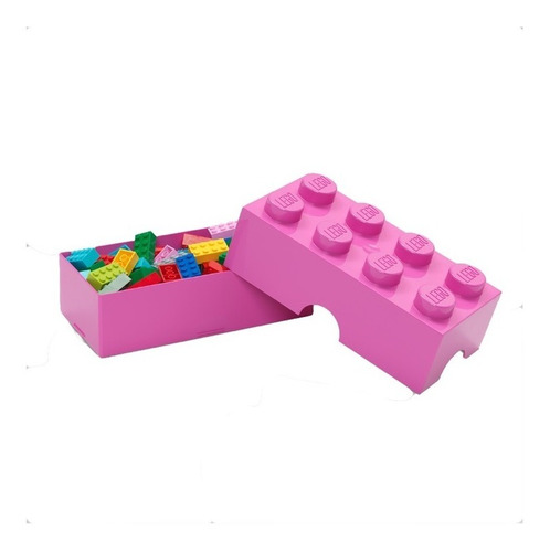 Lego Classic Box Bloque Organizador Multiuso Medium Pink