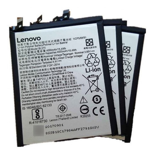Bateria Lenovo K6 Note Nueva Sellada Tienda Fisica
