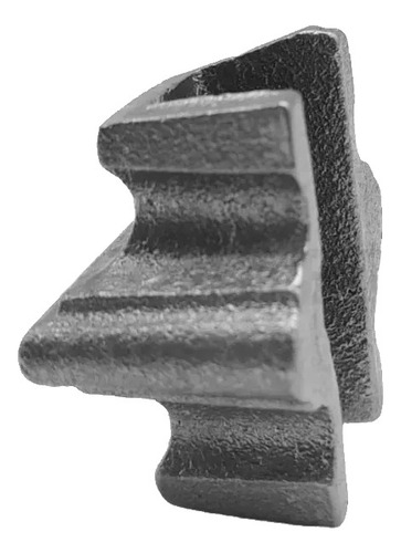 Punta Hierro Fundido Medio Cuello 1/2 Para Rejas 10 Pz