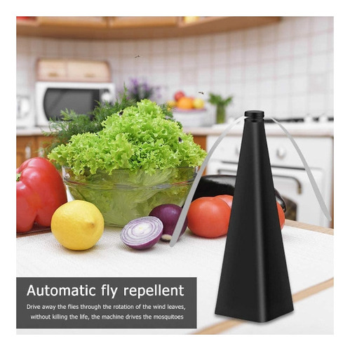 Ventilador Repelente Portátil Recargable Aphasta Moscas 2