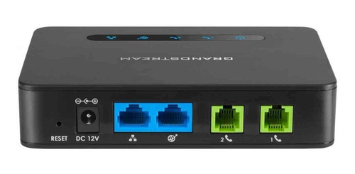 Adaptador Teléfono Gateway Grandstream Ht802 Ata 2 Fxs Sip