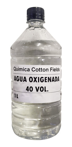 Agua Oxigenada 40 Volumenes X 1l - Maxima Calidad 