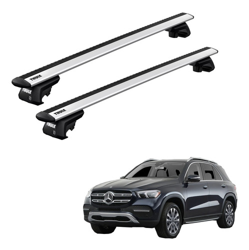 Rack Bagageiro Thule Evo Mercedes Benz Gle Suv 20 Em Diante