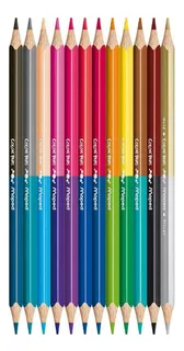 2 Pzas Estuche C/12x24 Colores Maped Color Peps 829600 Trian