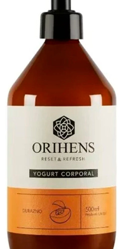 Orihens Yogurt Corporal Durazno Crema Para Cuerpo 250ml 6c
