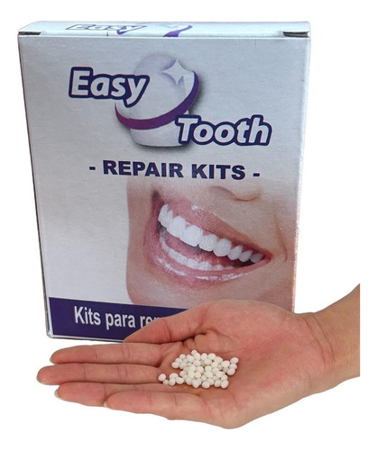 Kit Para Fabricar Un Diente Provisorio Protesis Easy Tooth