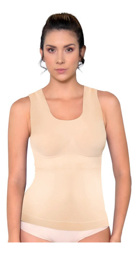 Faja Camiseta Tank Top Interno Seamless Anne Shantel Wl0012