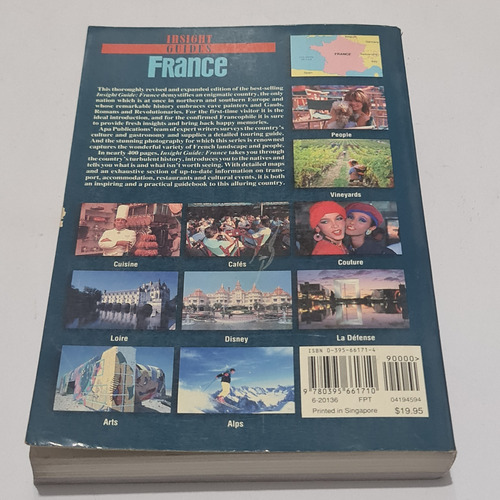 Inside Guides France Guía Turística Francia (Usado)