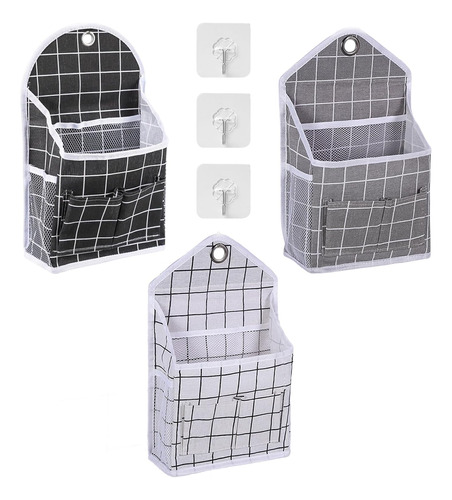 3 Pcs Bolsa Organizadora Colgante Pared Bolsa Colgante ...