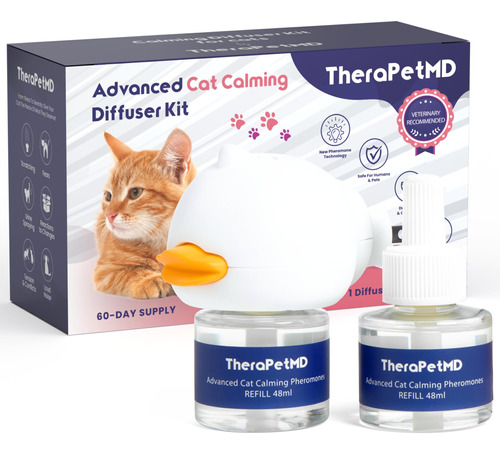 Kit De Inicio Para 60 Días Con Difusor Calmante Para Gatos T