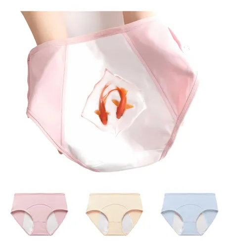 comprar Calzones Menstruales Lumilace Algodon Antiderrames Pack De 3
