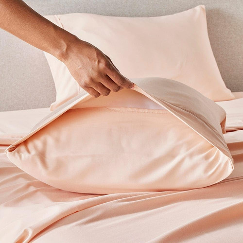 Conjunto De Folhas De Orquídea Roxa Peachskinsheets - Nível